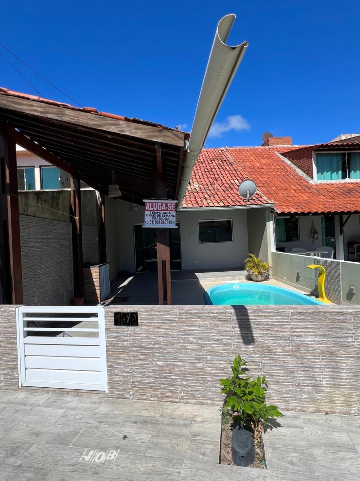 Casa Cinza Na Praia Dos Carneiros Em Condominio A Beira-Mar Exterior foto